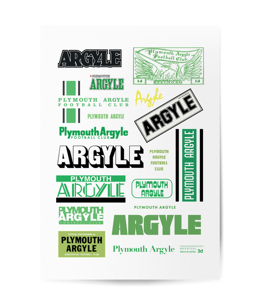 Programme Typography - Print